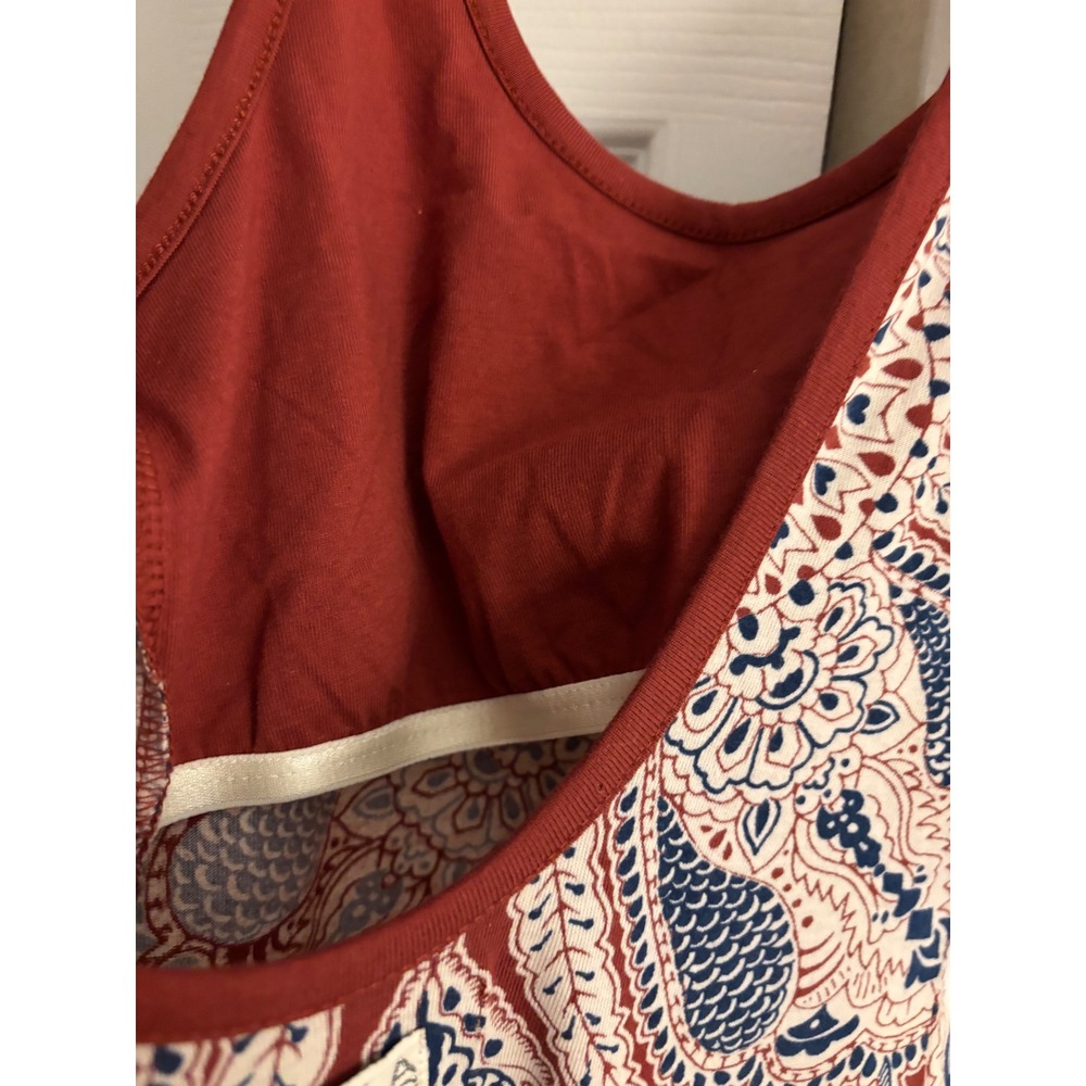 Billabong Love Long Last Maxi Dress Size M NWT Burnt Helena Boho Print MSRP $70 - Picture 11 of 11